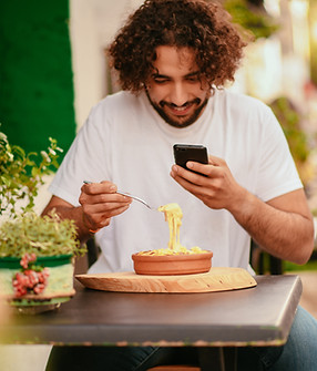 Taking Photo of Food