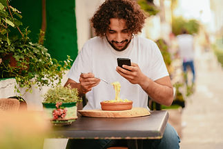 Taking Photo of Food