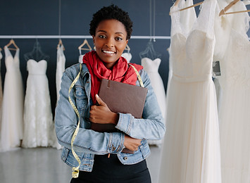 A fashion designer