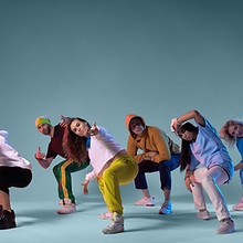 Dance Crew Posing