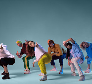 Dance Crew Posing