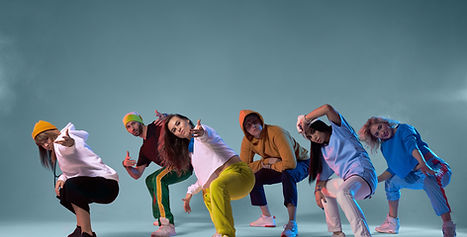 Dance Crew Posing