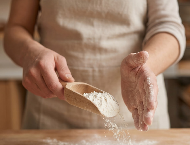 Baking Preparation Scene