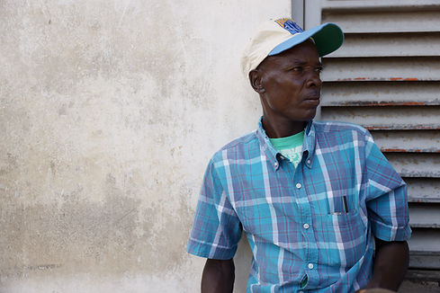 Portrait with Baseball Cap