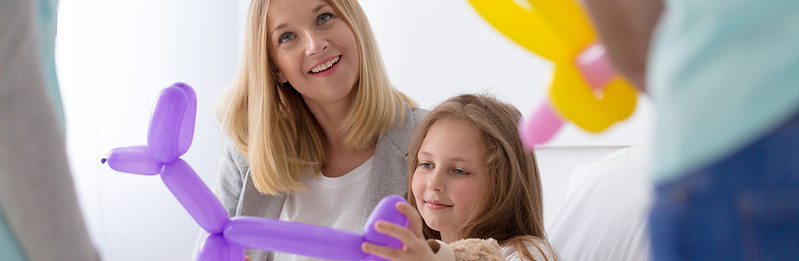 Purple Dog Balloon