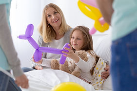 Purple Dog Balloon