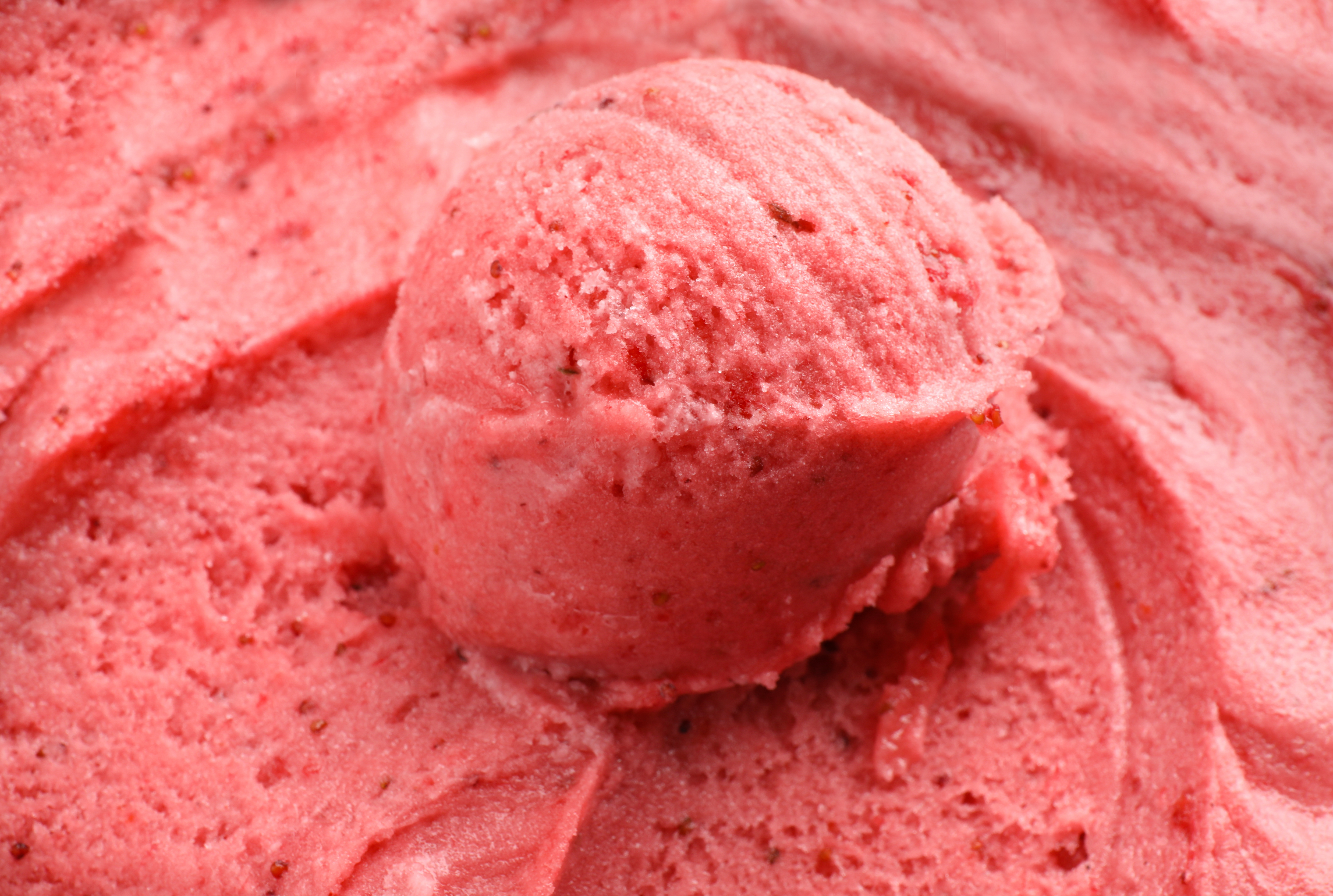 vegan strawberry nice cream
