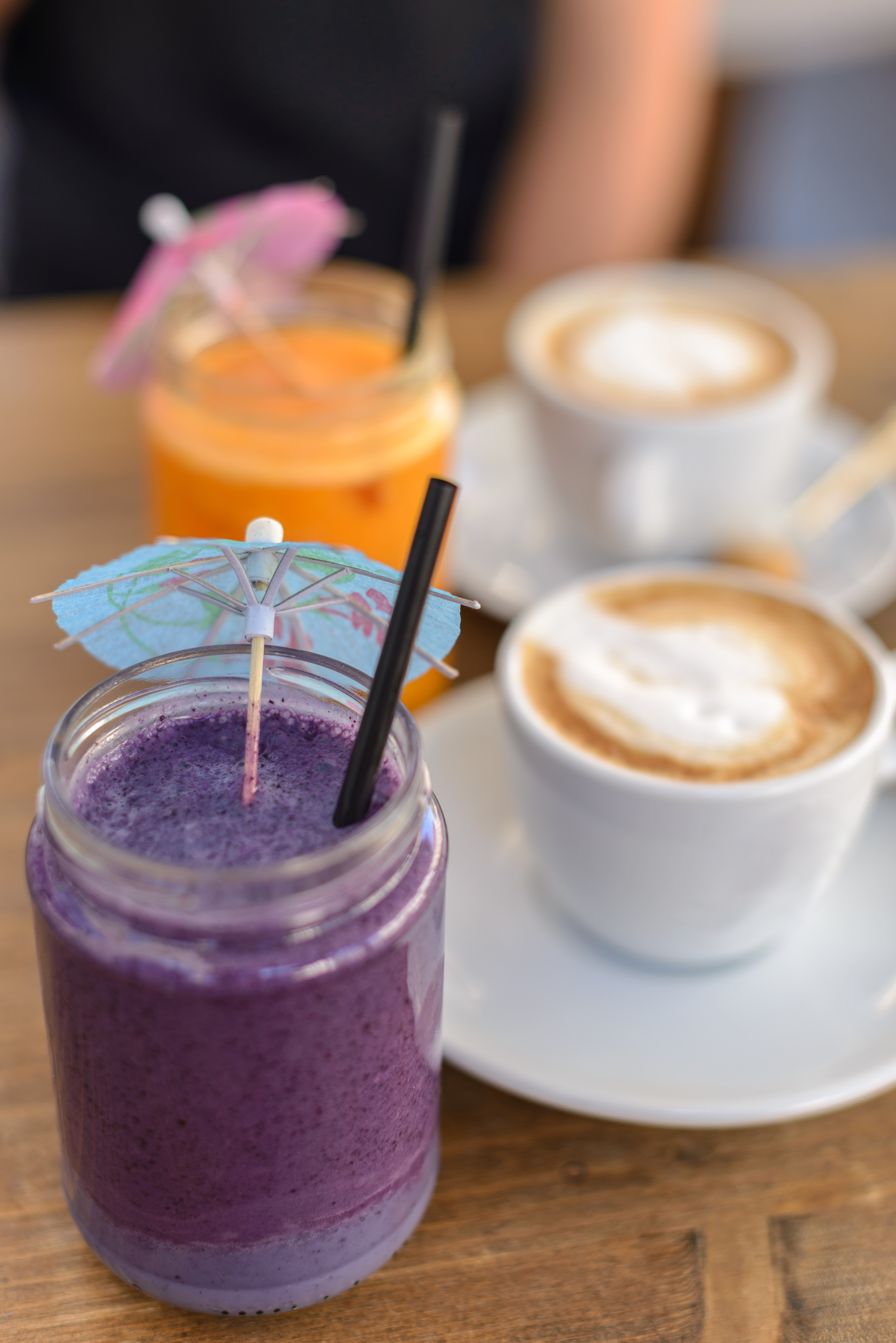 Arranged Food and Objects