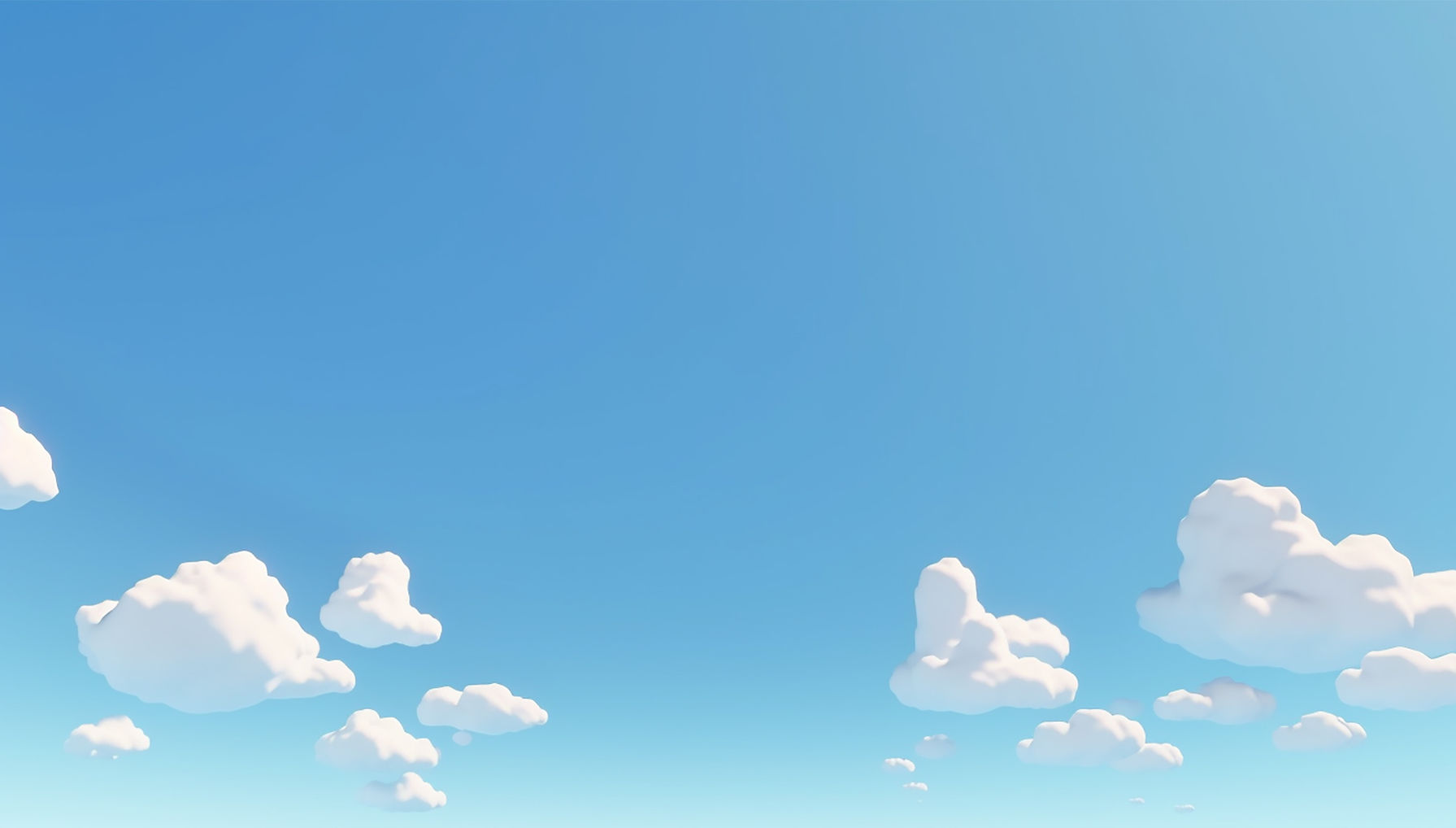 Blue sky with clouds