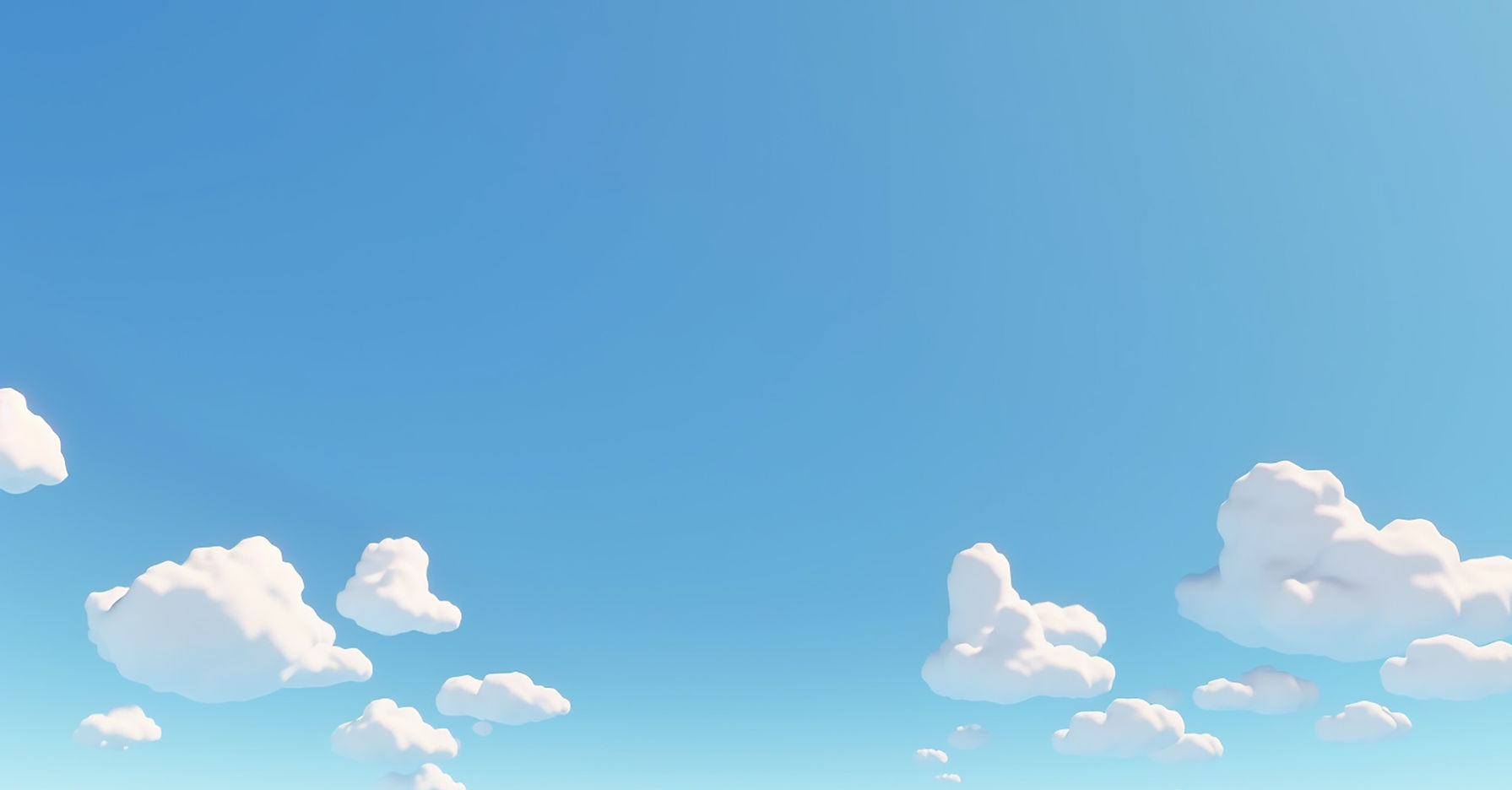 Blue sky with clouds