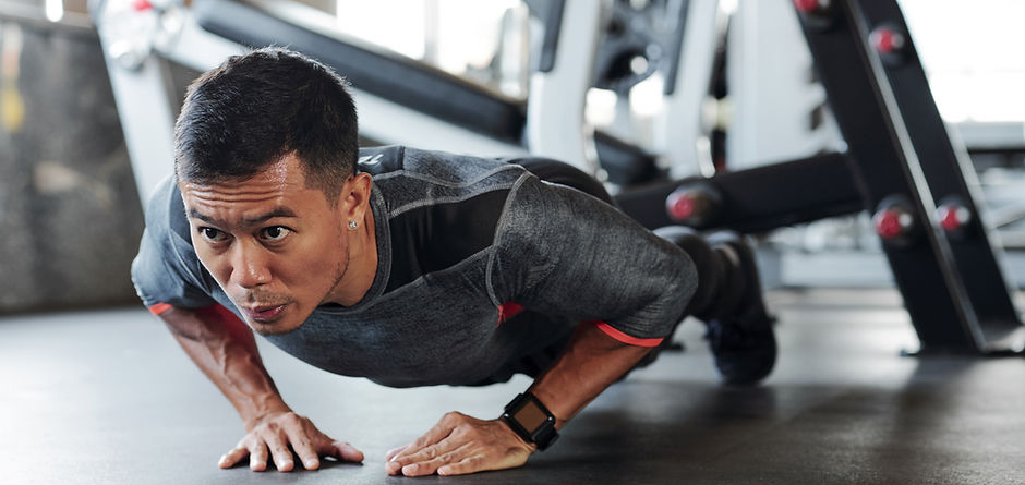 Man Doing Pushup