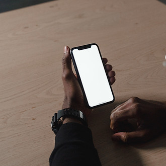 Person Holding Smartphone