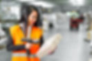 Warehouse Worker Scanning