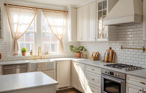 Bright Kitchen Interior