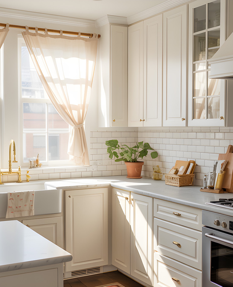 Bright Kitchen Interior