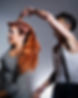 a couple dancing