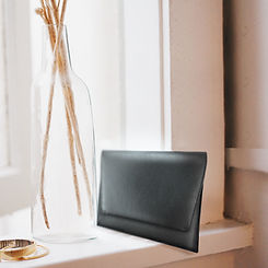 Borsa in pelle nera