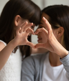 Mother and Daughter Love