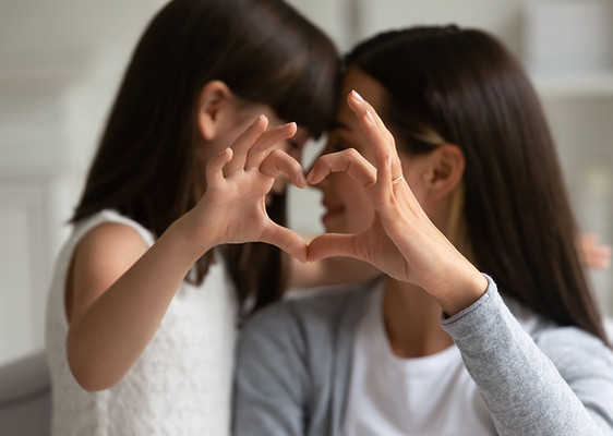 Amour mère et fille