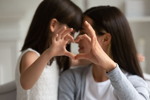 Mother and Daughter Love