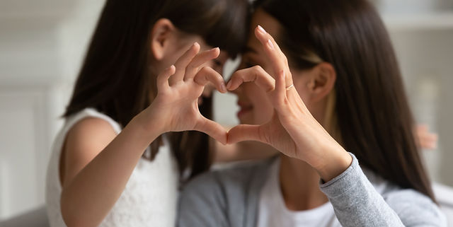 Mother and Daughter Love