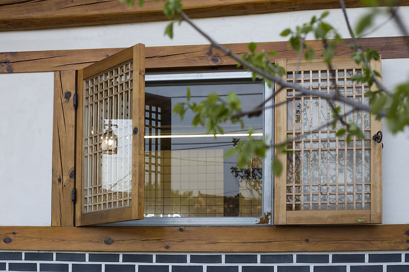 Traditional Korean House Window