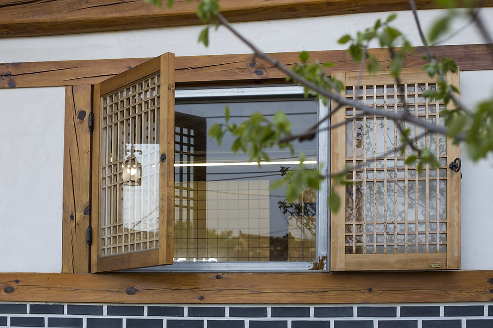 Traditional Korean House Window