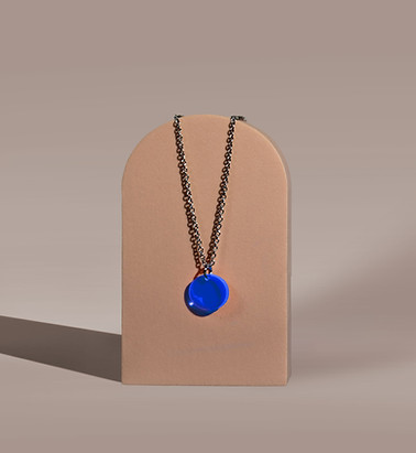 Blue Pendant Necklace