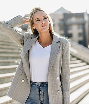 Gray Blazer
