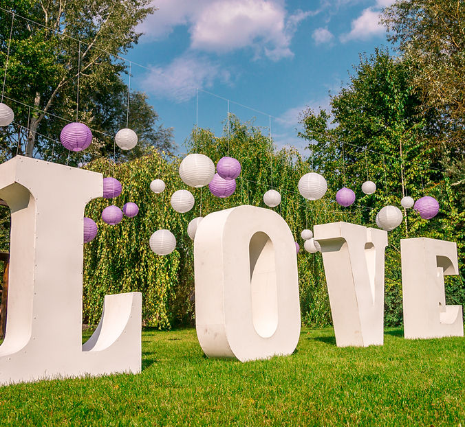 Love Wedding Decoration