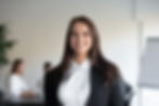 Jeune femme d'affaires
