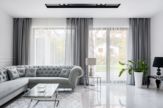 Gray Living Room Decoration