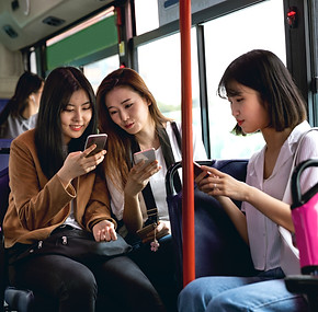 Riding a Bus Together