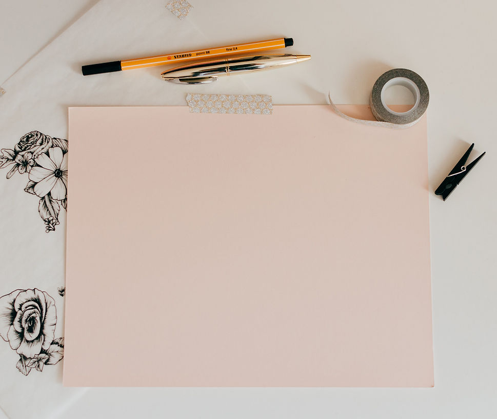 Blank Stationery Setup