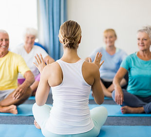 Group Yoga Session