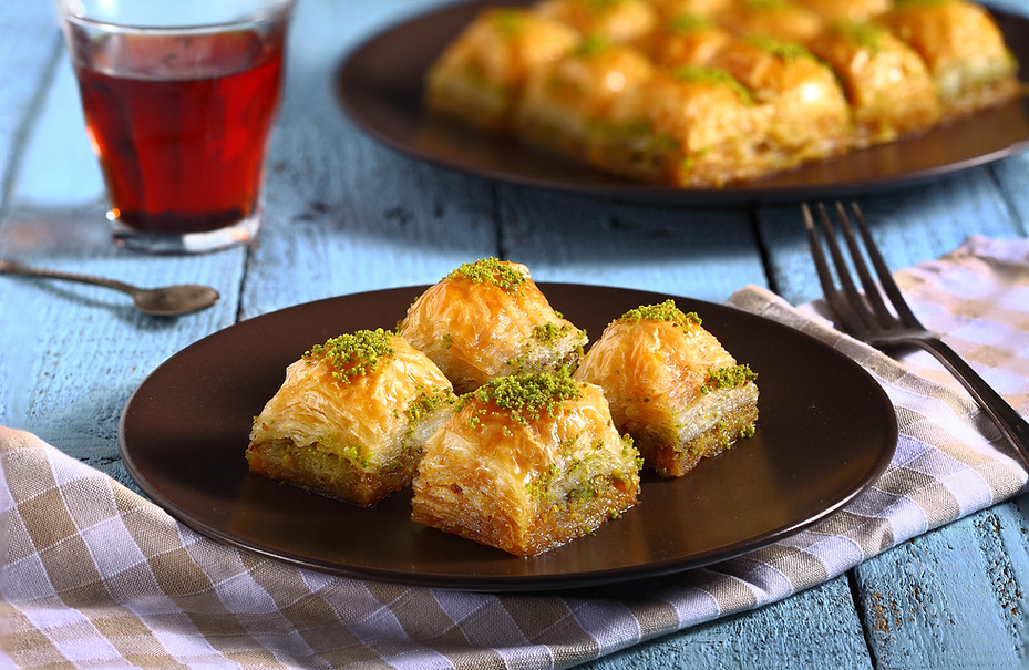 A Portion of Turkish Baklava