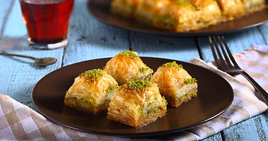 A Portion of Turkish Baklava