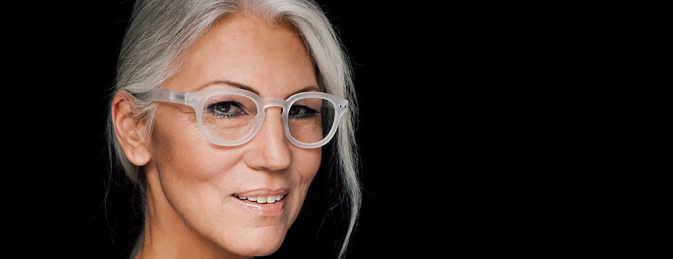 Woman with Gray Hair