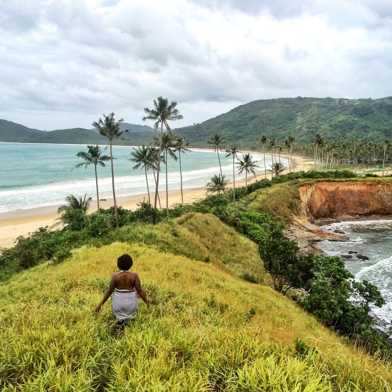 Beautiful nature on the island