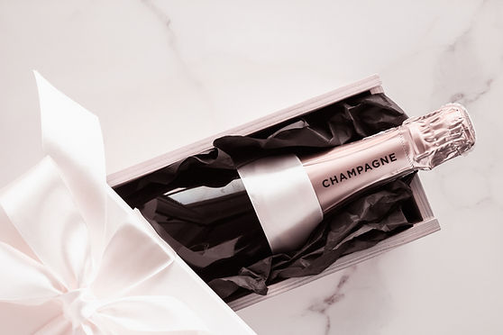 Botella de champagne