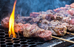 Grilling Meat