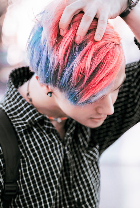 Colorful Hairdo
