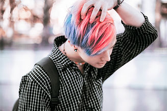 Colorful Hairdo