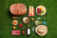 Picnic Setup Scene