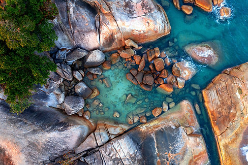 Rocks by the sea