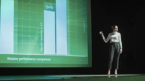 Green-Toned Presentation