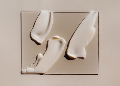 Arte de textura de crema