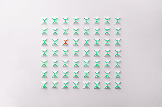 Abstract Paper Cutouts