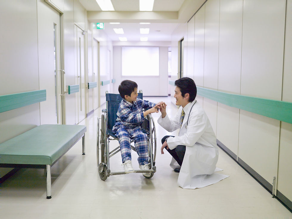 Child on Wheelchair