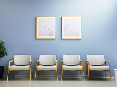Blue Waiting Room